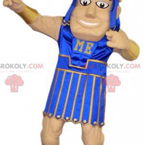 Romeinse krijger mascotte. Romeins krijger kostuum. -